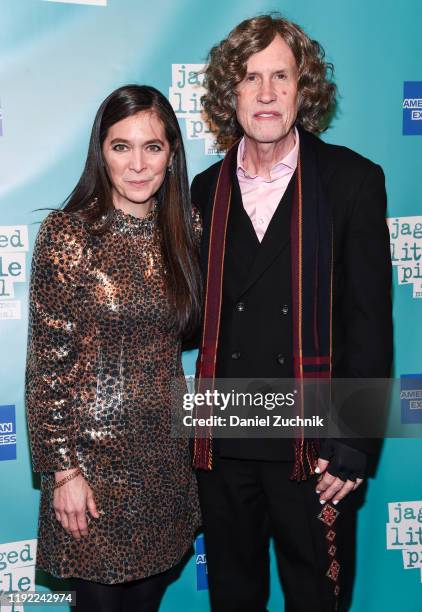 Diane Paulus and Glen Ballard attend the after party of the opening night of the broadway show "Jagged Little Pill" at Broadhurst Theatre on December...