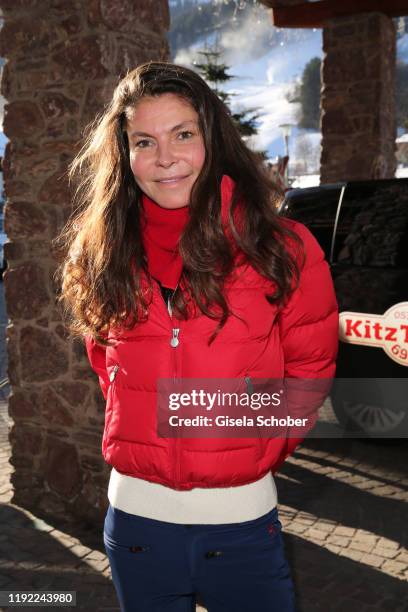 Andrea Dibelius at hotel Kitzhof on January 6, 2020 in Kitzbuehel, Austria.