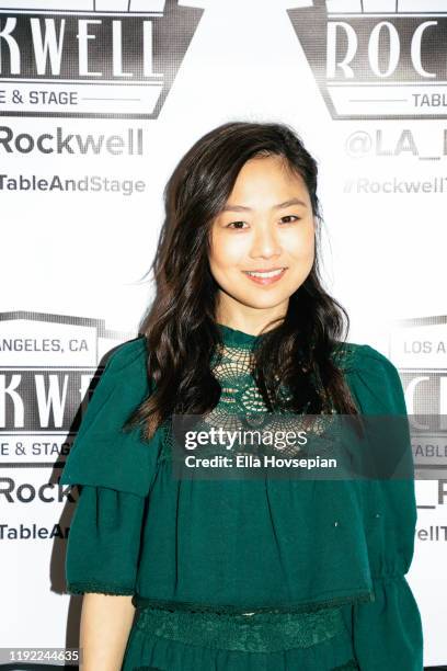 Krista Marie Yu at Rockwell Table and Stage on December 05, 2019 in Los Angeles, California.