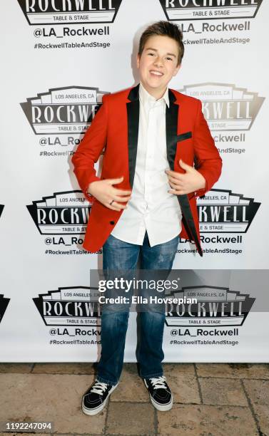 Jet Jurgensmeyer attends A Molly Jolly Christmas at Rockwell Table and Stage on December 05, 2019 in Los Angeles, California.