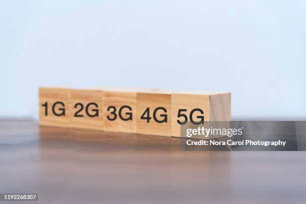 types of network - 1g, 2g, 3g, 4g, 5g - 4g stock pictures, royalty-free photos & images