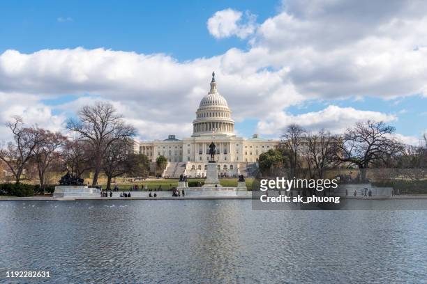 united states capitol - washington dc stockfoto's en -beelden