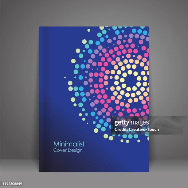 minimalist cover design - report document stock illustrations