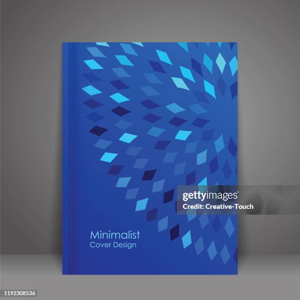 minimalist cover design - book cover stock illustrations
