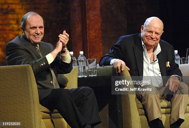 Bob Newhart and Don Rickles during HBO's 13th Annual U.S. Comedy Arts Festival - Don Rickles, John Landis and Bob Newhart at Wheeler Opera House in...