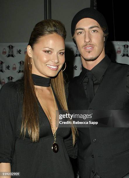 Moon Bloodgood and Eric Balfour during Inaugural Arby's Action Sports Awards - Red Carpet and Show at Center Staging in Burbank, California, United...