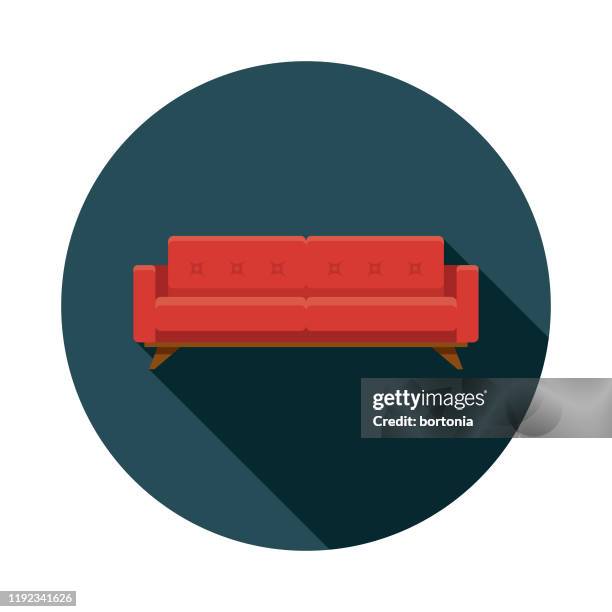 sofa furniture icon - sofa stock illustrations