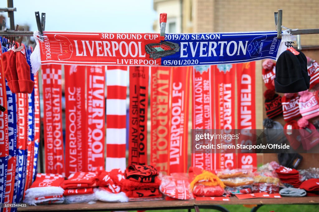 Liverpool FC v Everton FC - FA Cup Third Round