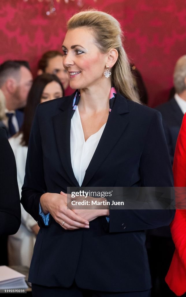 New Austrian Government Of Greens And Conservatives Is Sworn In