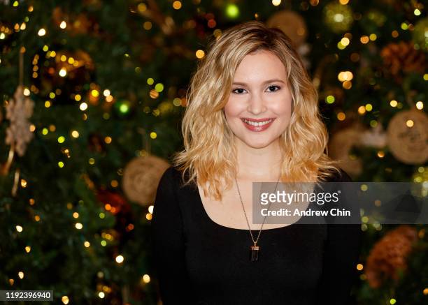 Actress Alexia Fast poses for a portrait during 2019 Whistler Film Festival at the Fairmont Chateau Whistler on December 06, 2019 in Whistler, Canada.