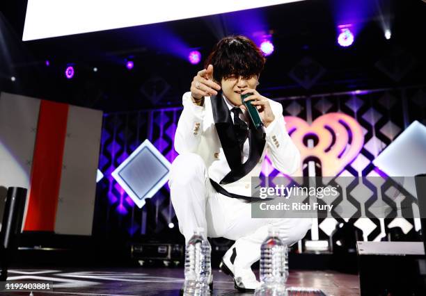 Of BTS performs onstage during 102.7 KIIS FM's Jingle Ball 2019 Presented by Capital One at the Forum on December 6, 2019 in Los Angeles, California.