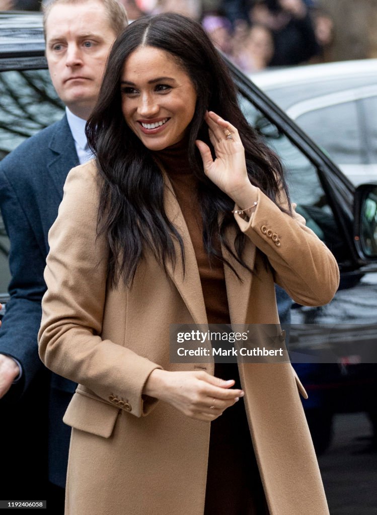 The Duke And Duchess Of Sussex Visit Canada House