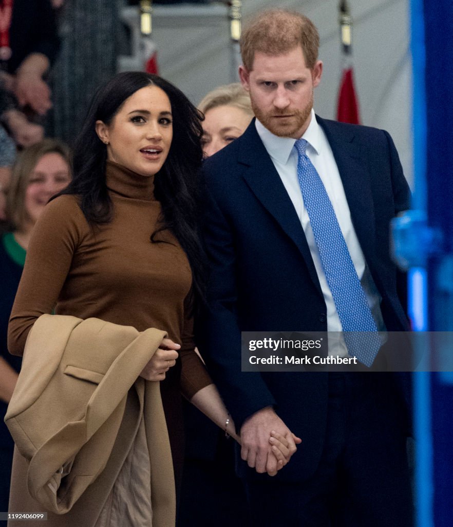 The Duke And Duchess Of Sussex Visit Canada House