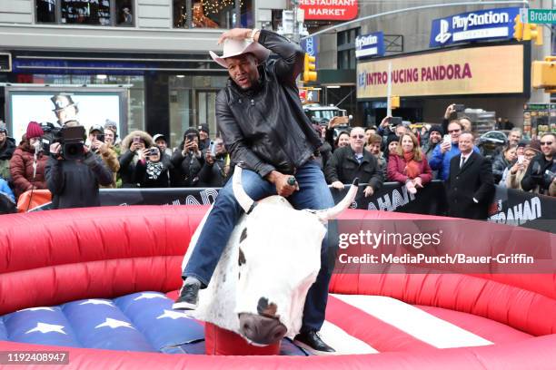 Michael Strahan is seen on January 07, 2020 in New York City.