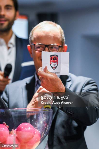 Jean-Marc MANDUCHER during the press conference of the presentation of the World Rugby Sevens Series 2019-2020 on January 7, 2020 in Paris, France.