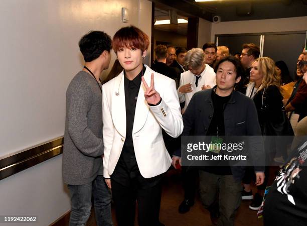 Jungkook of BTS attends 102.7 KIIS FM's Jingle Ball 2019 Presented by Capital One at the Forum on December 6, 2019 in Los Angeles, California.