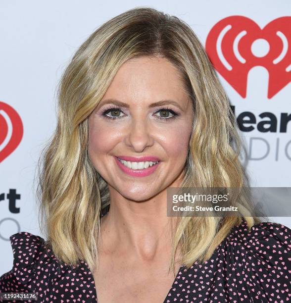 Sarah Michelle Gellar arrives at the KIIS FM's Jingle Ball 2019 Presented By Capital One At The Forum at The Forum on December 06, 2019 in Inglewood,...