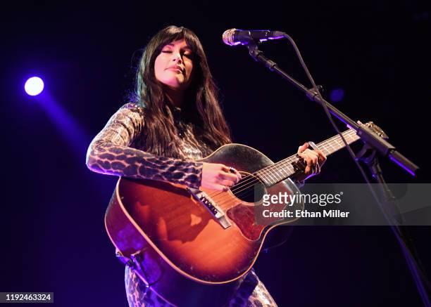 Recording artist Kacey Musgraves performs at the Intersect music festival at the Las Vegas Festival Grounds on December 6, 2019 in Las Vegas, Nevada.