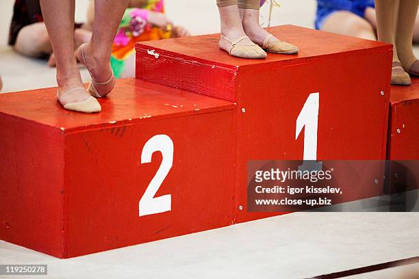 podium - winners podium numbers stock pictures, royalty-free photos & images