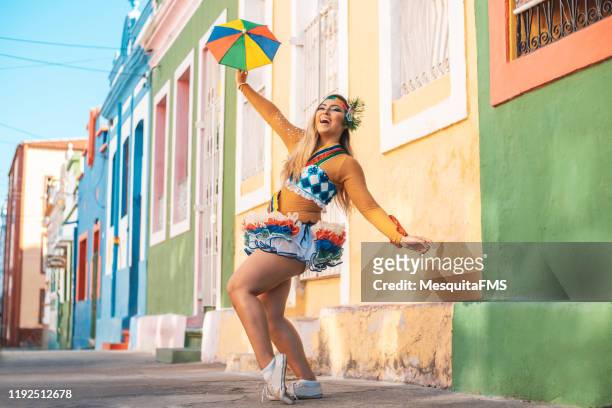 passistir - frevo dancer - carnaval recife stock pictures, royalty-free photos & images