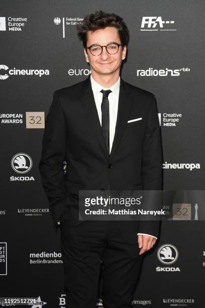 Gabriel Abrantes attends the 32nd European Film Awards at Haus Der Berliner Festspiele on December 07, 2019 in Berlin, Germany.