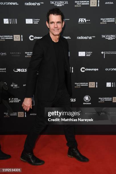 Tom Tykwer attends the 32nd European Film Awards at Haus Der Berliner Festspiele on December 07, 2019 in Berlin, Germany.