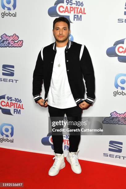 Jonas Blue attends Capital's Jingle Bell Ball 2019 with SEAT at The O2 Arena on December 07, 2019 in London, England.