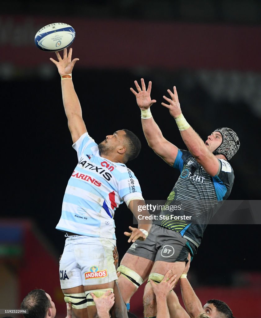 Ospreys v Racing 92 - Heineken Champions Cup Round 3