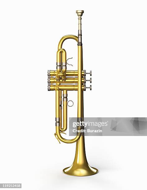 trumpet - trompete stock-fotos und bilder