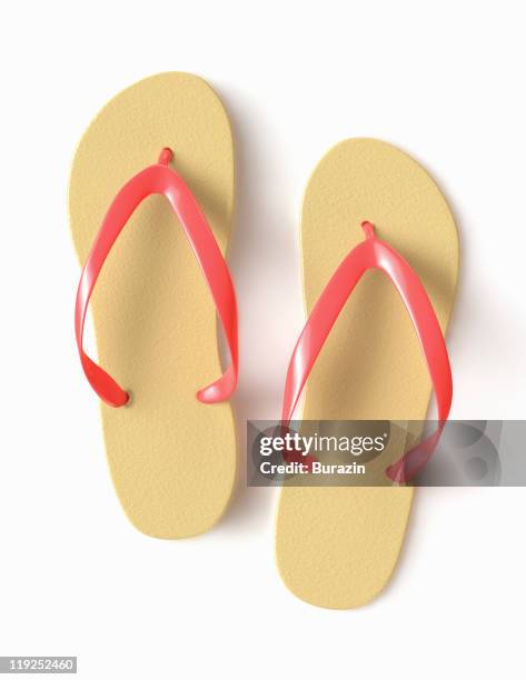 flip flop sandals - sandalo stock pictures, royalty-free photos & images