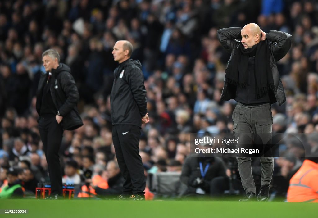 Manchester City v Manchester United - Premier League