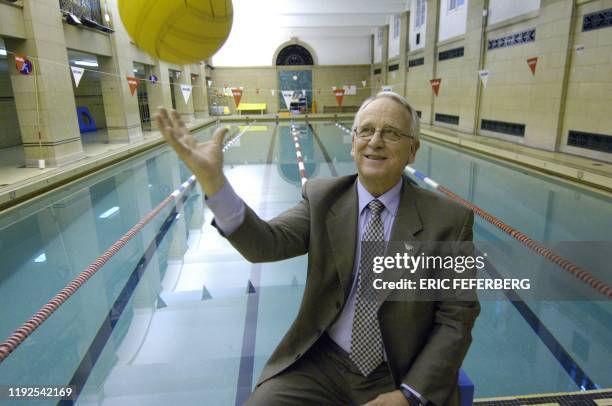 Le président du Comité national olympique et sportif français et vice-président du comité fondateur de Paris 2012, Henri Sérandour, ancien champion...