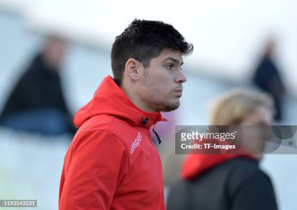 Jorge Mere of 1. FC Koeln looks on during a friendly match between 1. FC Koeln and KV Mechelen on January 7, 2020 in Benidorm, Spain.