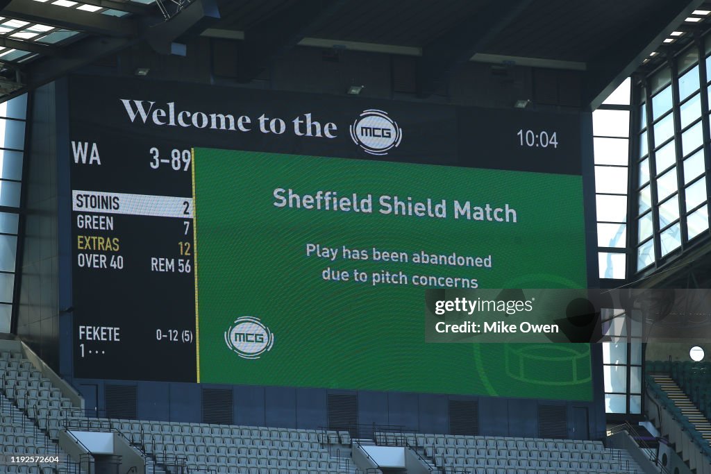 Sheffield Shield - VIC v WA: Day 2