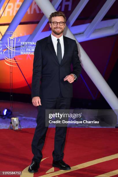 Simon Baker attends the closing ceremony during the 18th Marrakech International Film Festival on December 07, 2019 in Marrakech, Morocco.