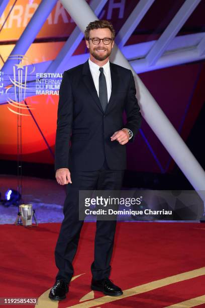 Simon Baker attends the closing ceremony during the 18th Marrakech International Film Festival on December 07, 2019 in Marrakech, Morocco.