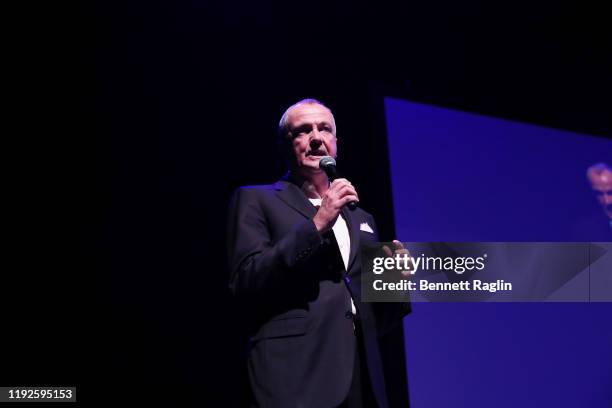 Governor of New Jersey Phil Murphy attends the Montclair Film Presents: An Evening With Stephen Montclair Film Presents: An Evening With Stephen...