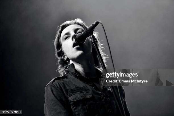 Van McCann of Catfish and the Bottlemen performs onstage during KROQ Absolut Almost Acoustic Christmas 2019 at Honda Center on December 07, 2019 in...