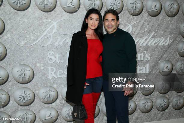 Brittany Pattakos and Dr. Paul Nassif attend Brooks Brothers Annual Holiday Celebration To Benefit St. Jude at The West Hollywood EDITION on December...