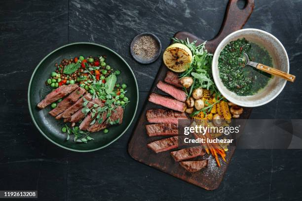bistec argentino - argentina steak fotografías e imágenes de stock