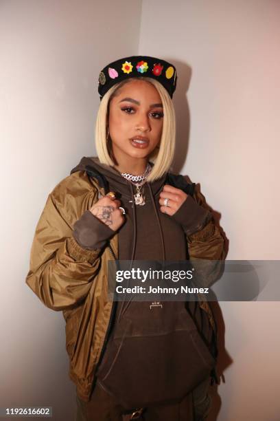 DaniLeigh attends Teyana Taylor In Concert at Faena Forum on December 06, 2019 in Miami Beach, Florida.