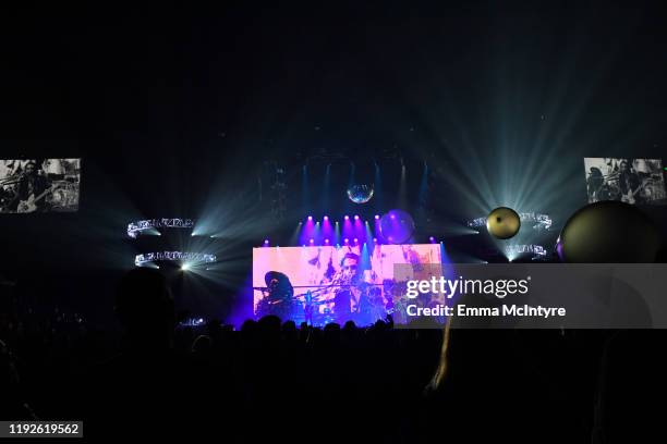 Beck performs onstage during KROQ Absolut Almost Acoustic Christmas 2019 at Honda Center on December 07, 2019 in Anaheim, California.