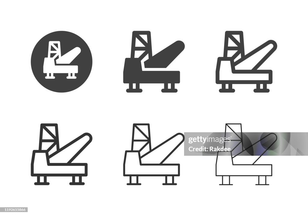 Oil Platform Icons - Multi Series