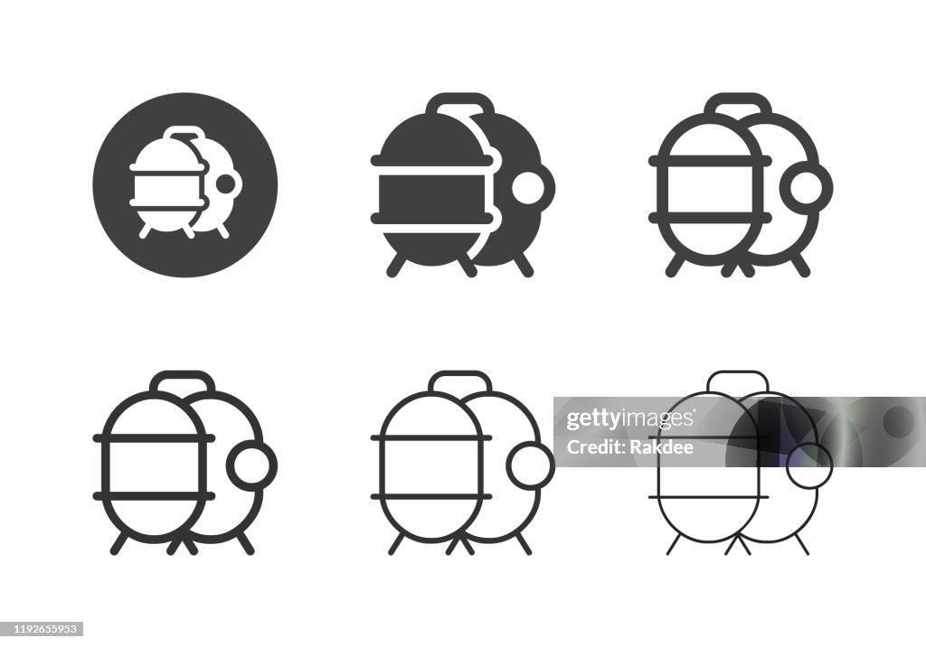 Storage Pressure Tank Icons - Multi Series