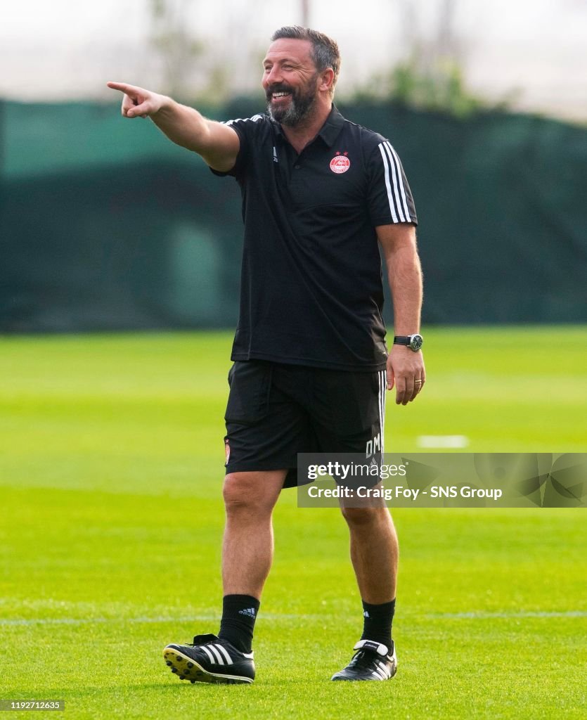 Manager Derek McInnes During Aberdeen Media Access On January 09 manager-derek-mcinnes-during-aberdeen-media-access-on-january-09