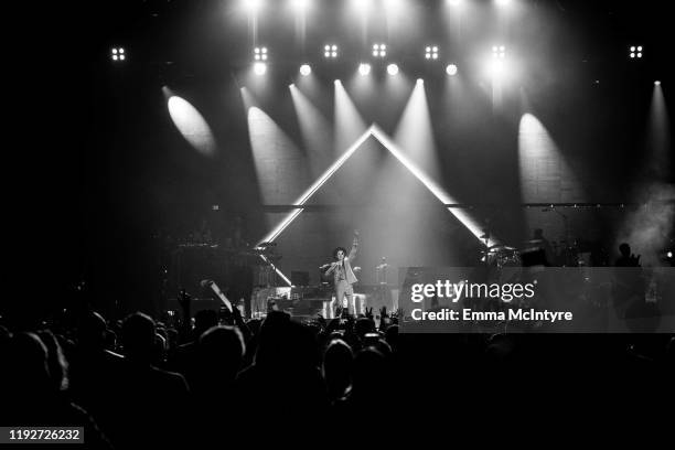 Beck performs onstage at KROQ Absolut Almost Acoustic Christmas 2019 - Day 1 at Honda Center on December 07, 2019 in Anaheim, California.