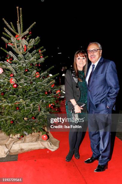 German actor Wolfgang Stumph and his wife Christine Stumph during the Daimlers "BE A MOVER" event at Ein Herz Fuer Kinder Gala at Studio Berlin...