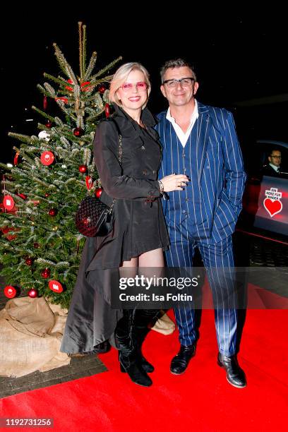 German actor Hans Sigl and his wife Susanne Sigl during the Daimlers "BE A MOVER" event at Ein Herz Fuer Kinder Gala at Studio Berlin Adlershof on...