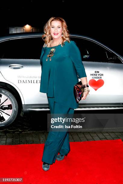 German actress Alexa Maria Surholt during the Daimlers "BE A MOVER" event at Ein Herz Fuer Kinder Gala at Studio Berlin Adlershof on December 7, 2019...