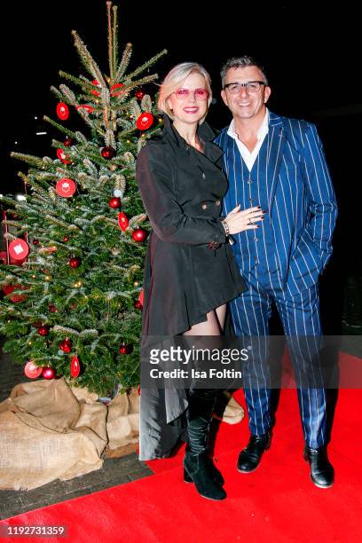 German actor Hans Sigl and his wife Susanne Sigl during the Daimlers "BE A MOVER" event at Ein Herz Fuer Kinder Gala at Studio Berlin Adlershof on...